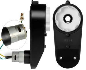 ﻿SILNIK NAPĘD 12V 18000 RPM PRZEKŁADNIA DO AUT NA AKUMULATOR RS390