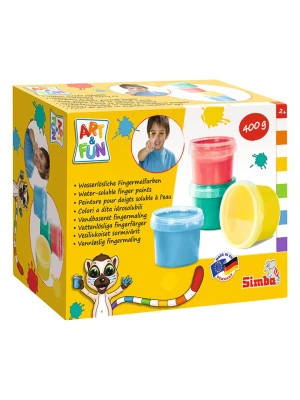 Simba Farby (4 szt.) do malowania palcami - 2+ rozmiar: onesize