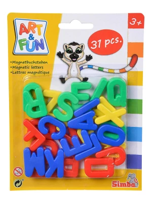 Simba Magnetyczne literki w różnych kolorach - 3+ rozmiar: onesize