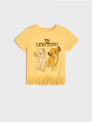 Sinsay - Koszulka Król Lew - żółty