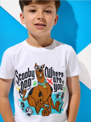 Sinsay - Koszulka Scooby-Doo - biały