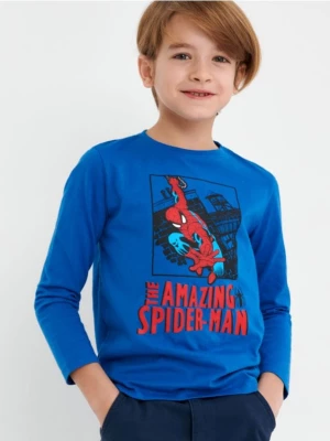 Sinsay - Koszulka Spiderman - niebieski