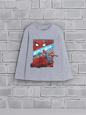 Sinsay - Koszulka Spiderman - szary
