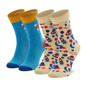 Skarpety Wysokie Dziecięce Happy Socks KISP02-2200 Kolorowy