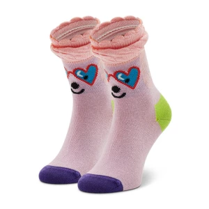 Skarpety Wysokie Dziecięce Happy Socks KPDL01-3300 Różowy