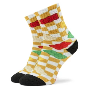 Skarpety Wysokie Dziecięce Vans Haribo Checkerboard Crew VN000612BX21 Kolorowy