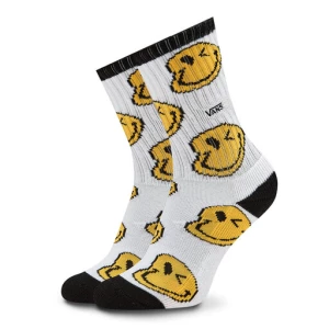 Skarpety Wysokie Dziecięce Vans Smiley Drip Crew VN000614Y281 Kolorowy