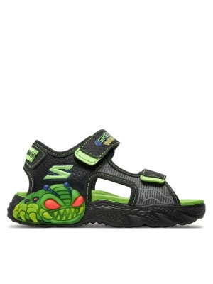 Skechers Sandały Creature-Splash- 400614L/BKLM Czarny