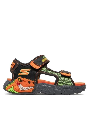 Skechers Sandały Creature-Splash- 400614L/BKOR Czarny