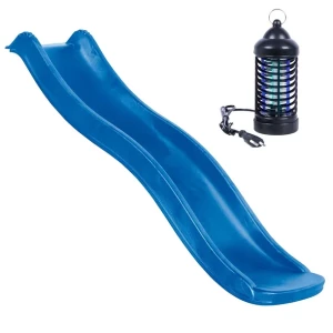 Ślizg Zjeżdżalnia długość ok. 1,8M NIEBIESKI KBT + lampa owadobójcza GRATIS