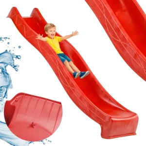 Ślizg Zjeżdżalnia Wodna 3m Czerwony KBT na Plac Zabaw Ślizgawka dla Dzieci