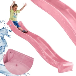 Ślizg Zjeżdżalnia Wodna dł. ok. 2,2M Pastelowy Różowy KBT platforma 120cm