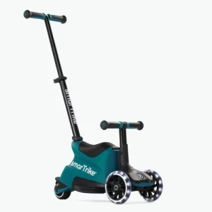 ﻿smarTrike - Trójkołowa Hulajnoga LED 4w1 Xtend Scooter+ Ride-on - Teal
