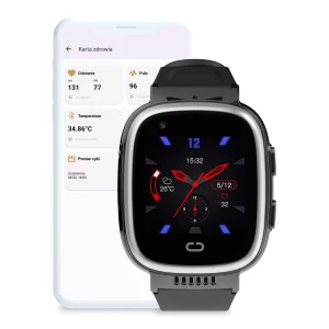 Smartwatch dla dziecka Locon Watch Sigma Rocznie Czarny