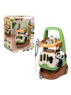 Smoby Wózek weterynarza z pandą - 3+ rozmiar: onesize Smoby Wózek weterynarza z pandą - 3+ rozmiar: onesize