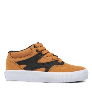 Sneakersy DC Kalis Vulc Mid ADBS300367 Żółty