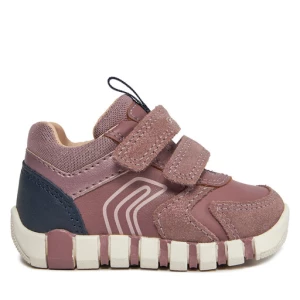 Sneakersy Geox B Iupidoo Girl B3558C 077BC CL8F4 Różowy