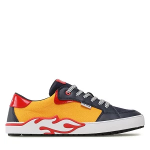 Sneakersy Geox J Alphabeet Boy J35HLA01054C2117 D Żółty