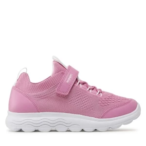 Sneakersy Geox J Spherica Girl J26GYB06KBCC8004 D Różowy