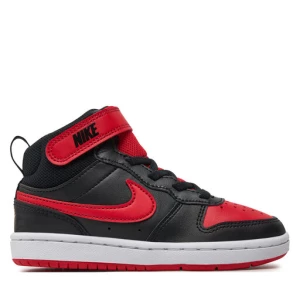 Sneakersy Nike Court Borough Mid 2 (PSV) CD7783 003 Czarny