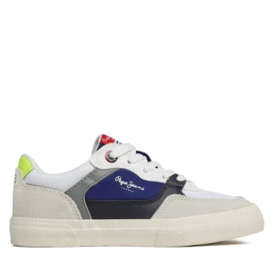 Sneakersy Pepe Jeans Kenton Master Combi B PBS30548 Biały