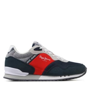 Sneakersy Pepe Jeans London B Brighton PBS30552 Granatowy