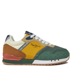 Sneakersy Pepe Jeans London Urban B PBS40002 Zielony