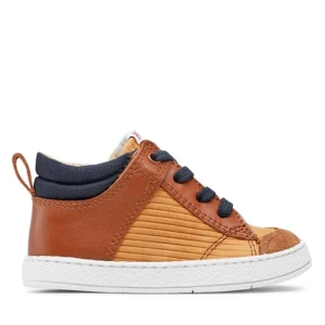 Sneakersy Pom d'Api Mousse Zip Trek N1SICT0401 Brązowy