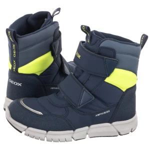 Śniegowce J Flexyper B.B Abx C Navy/Fluo Yellow J169XC 0FU50 C4502 (GE51-a) Geox