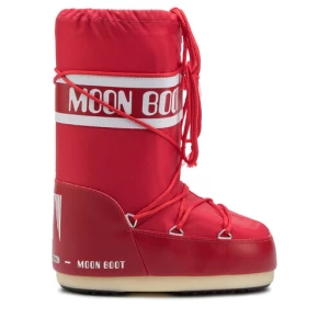 Śniegowce Moon Boot Nylon 14004400003 Czerwony