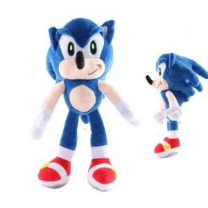 ﻿Sonic Maskotka Niebieski Jeż PLUSZAK PRZYTULANKA KOSMICZNY BOHATER 30CM