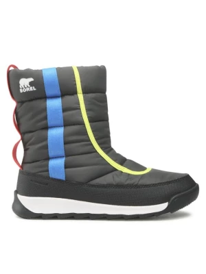 Sorel Śniegowce Youth Whitney II Puffy Mid Wp NY3873 Szary