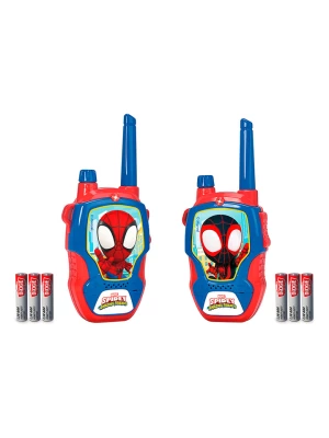 Spiderman Walkie Talkie (2 szt.) "Spidey" - 4+ rozmiar: onesize