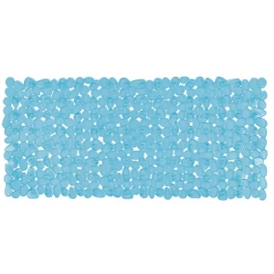 Spirella Mata antypoślizgowa do kąpieli RIVERSTONE, niebieska, 75 x 36 cm