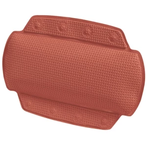 Spirella Poduszka do kąpieli ALASKA, terakota, 32x 23 cm