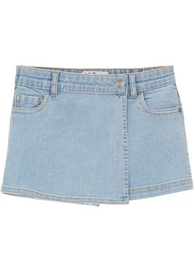 Spódnico-spodnie dżinsowe dziewczęce bonprix