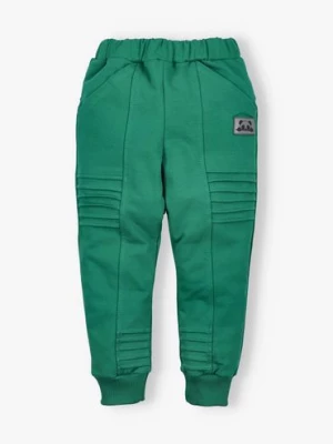 Spodnie chłopięce Leporello zielone PANDAMELLO
