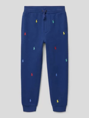 Spodnie dresowe z wyhaftowanym logo model ‘ATHLETIC’ Polo Ralph Lauren Teens