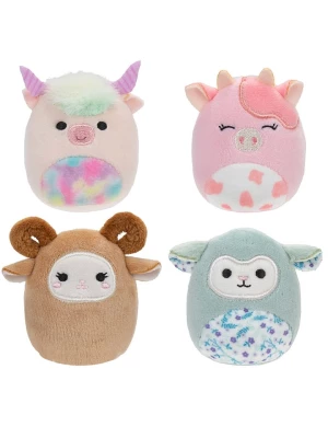 Squishville Maskotki (4 szt.) "Barnyard Squad" - wys. 5 cm - 0+ rozmiar: onesize