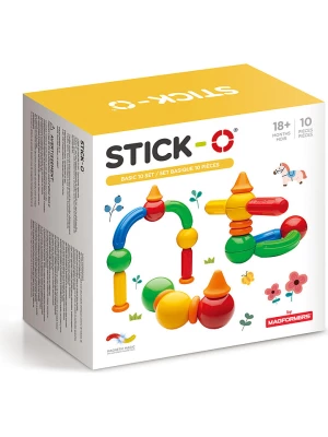 STICK-O 10-częściowy zestaw magnetyczny "STICK-O Basic" - 18 m+ rozmiar: onesize