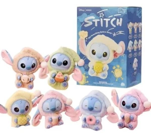 STITCH  LABUBU BRELOK MASKOTKA ZABAWKA BLIND BOX NIESPODZIANKA