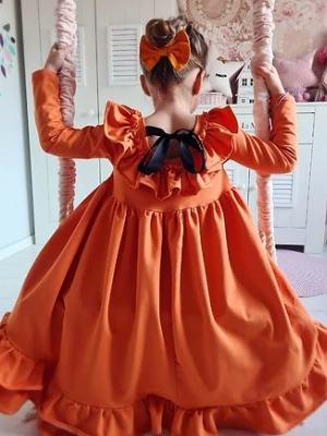 Sukienka Dresowa Energy Orange FajnieUbieramy