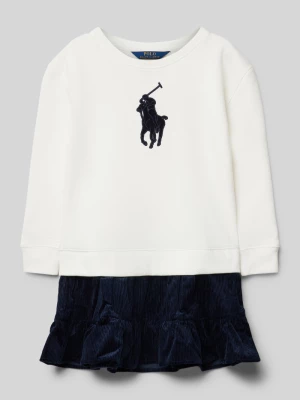 Sukienka z efektem warstw Polo Ralph Lauren Kids