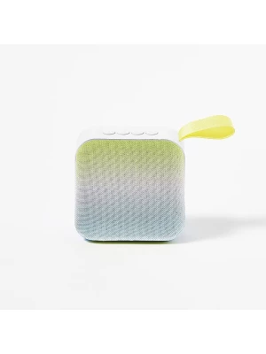 Sunny Life Głośnik Bluetooth "Ocean Ombre" w kolorze zielono-błękitnym - 6 x 3 x 6 cm rozmiar: onesize