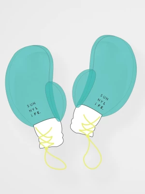 Sunny Life Nadmuchiwane rękawice bokserskie (2 szt.) rozmiar: onesize