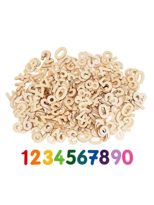 SUNNYSUE 300-częściowy zestaw drewnianych cyfr - 3+ rozmiar: onesize SUNNYSUE 300-częściowy zestaw drewnianych cyfr - 3+ rozmiar: onesize