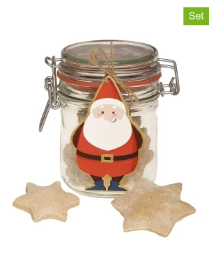 SUNNYSUE Drewniane zawieszki (6 szt.) w kolorze jasnobrązowym rozmiar: onesize