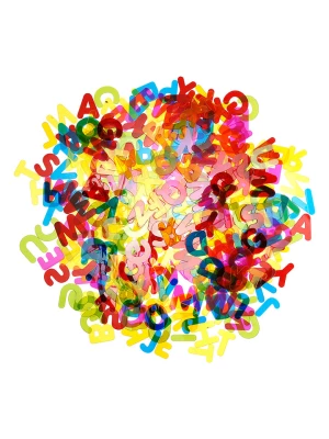 SUNNYSUE Literki (150 szt.) - 3+ rozmiar: onesize