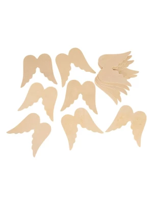 SUNNYSUE Zawieszki (6 szt.) w kolorze beżowym do majsterkowania rozmiar: onesize