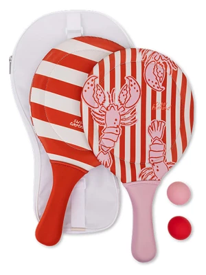 Swim Essentials Zestaw do tenisa plażowego "Lobster Bay" - 3+ rozmiar: onesize Swim Essentials Zestaw do tenisa plażowego "Lobster Bay" - 3+ rozmiar: onesize